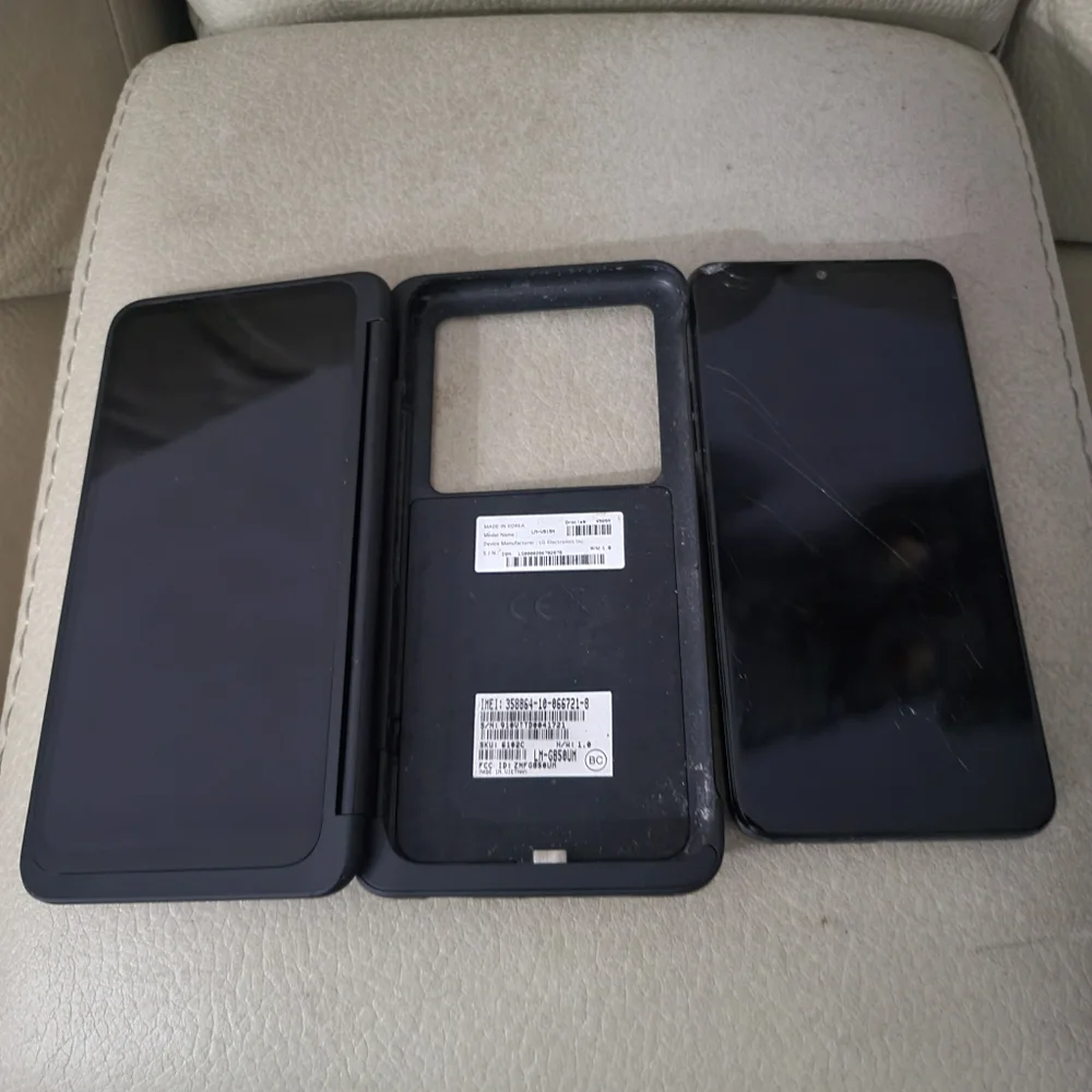 LG g8x flip phone